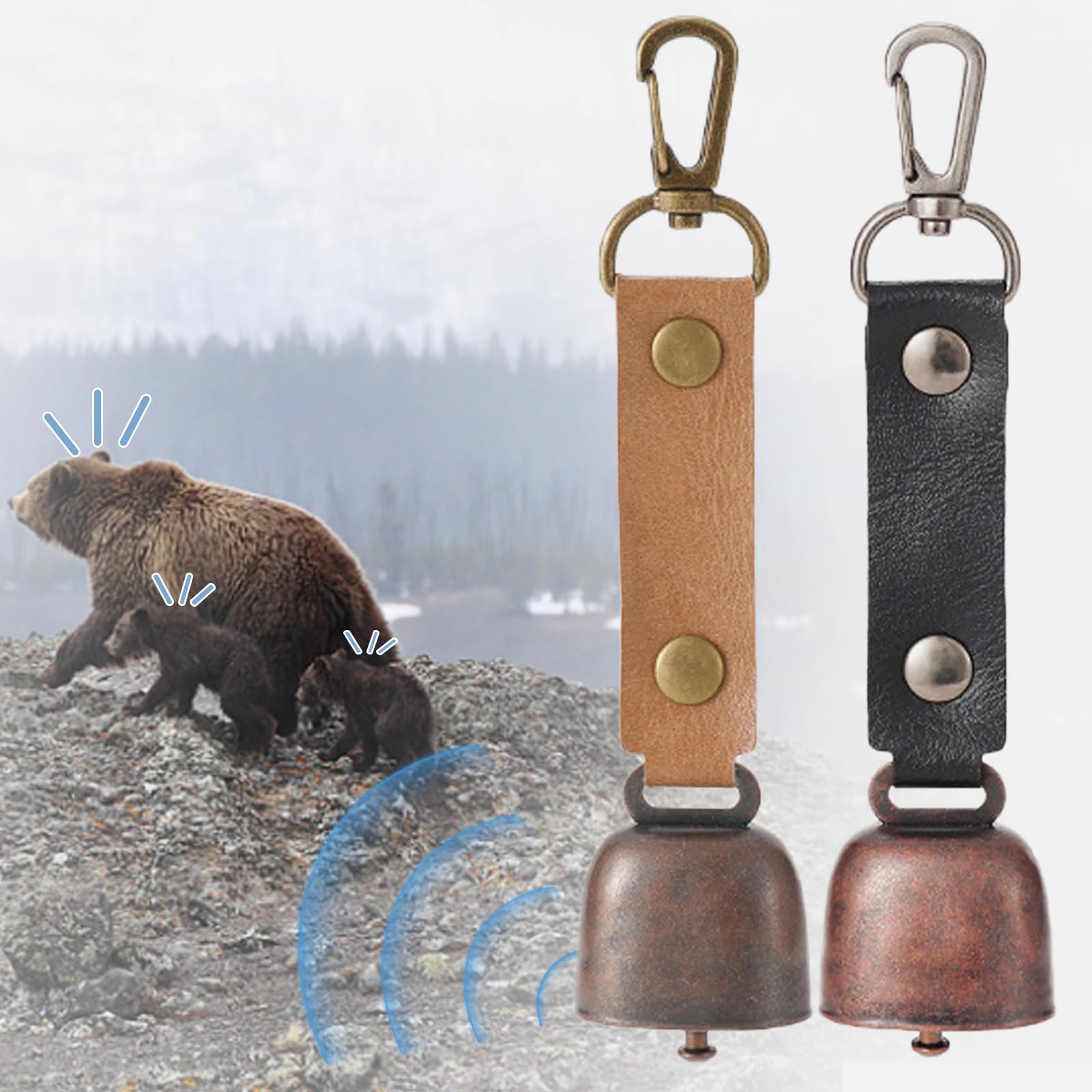 PRETOLE Bear Bear Bell с тихим громким PU Bear Preventing Wild Bear Громкий медведь Picking Wild Mountain Stream Disaster Набор из 2 колокольчиков, Функция, Громкость,
PRETOLE Bear Bear Bell с тихим громким PU Bear Preventing Wild Bear Громкий медведь Picking Wild Mountain Stream Disaster Набор из 2 колокольчиков, Функция, Громкость,