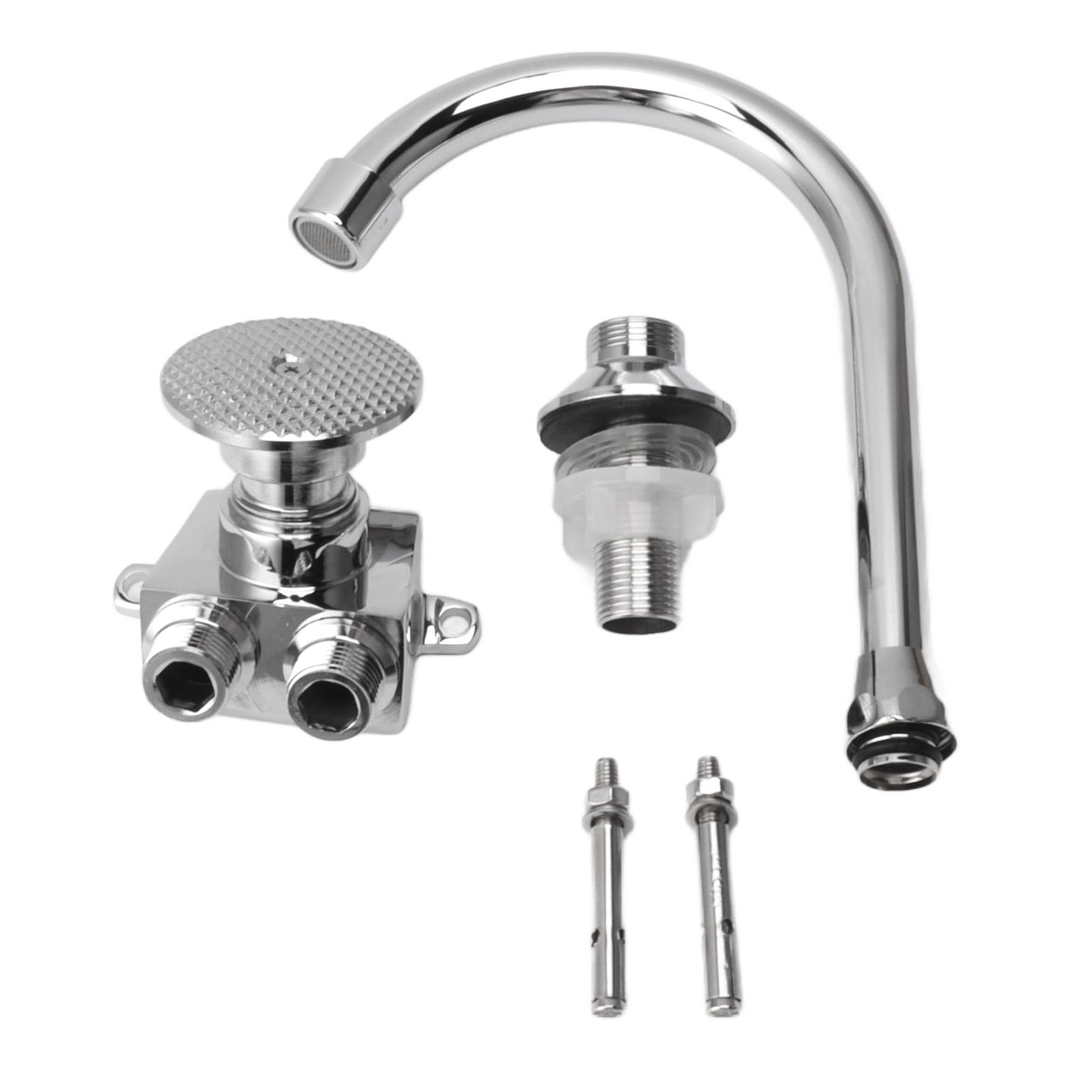 Foot Pedal Faucet Hands Free Foot Valve Flexible Hose Touchless Floor Mount Foot Control Faucet for
Foot Pedal Faucet Hands Free Foot Valve Flexible Hose Touchless Floor Mount Foot Control Faucet for
