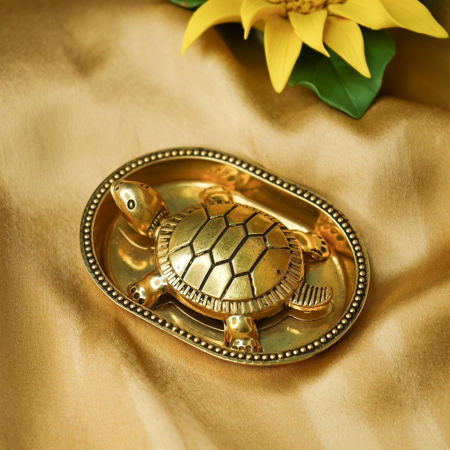 100% Pure Brass Tortoise Vastu with Brass Plate | Tortoise for Good Luck for Home | Fengshui Turtle with Secret Wish & for Wealth
100% Pure Brass Tortoise Vastu with Brass Plate | Tortoise for Good Luck for Home | Fengshui Turtle with Secret Wish & for Wealth