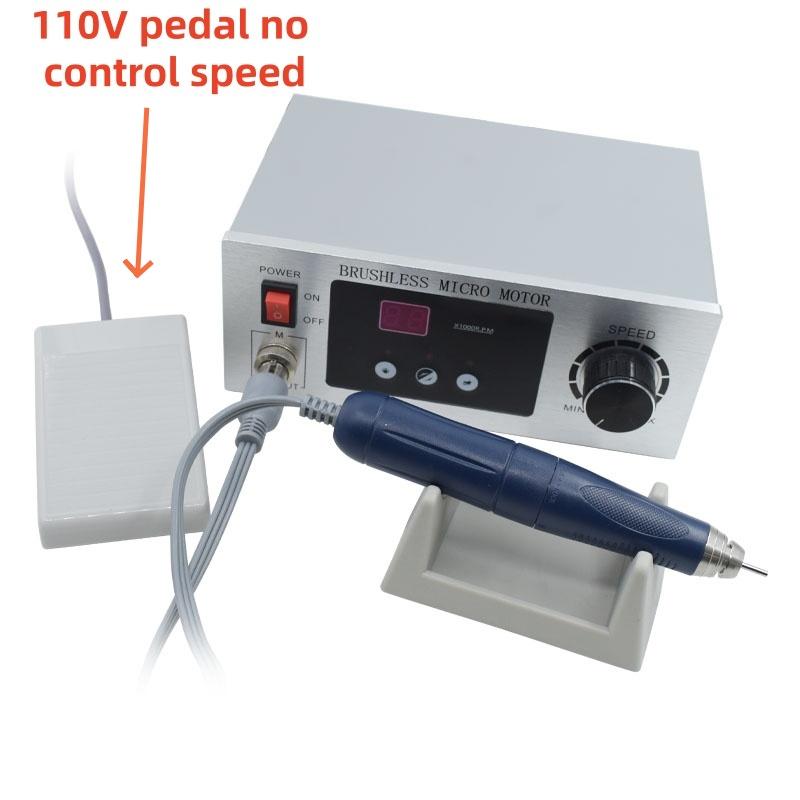 Dental Lab Equipment Electric Micromotor Pedal Control Speed 70000rpm Hand Grinder for Denture Jewelry Nail Polishing Motor 110V pedal no control speed
Dental Lab Equipment Electric Micromotor Pedal Control Speed 70000rpm Hand Grinder for Denture Jewelry Nail Polishing Motor 110V pedal no control speed