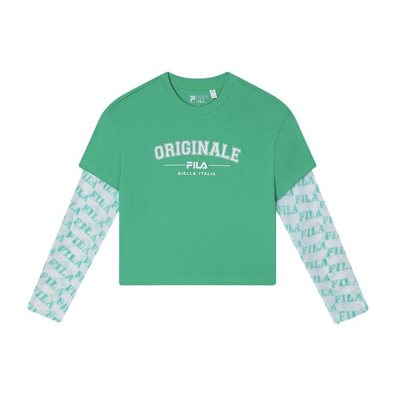 New FILA Drop Shoulder Sleeve T Shirt Women s Watermelon Skin Green F11W419213F-GN M
New FILA Drop Shoulder Sleeve T Shirt Women s Watermelon Skin Green F11W419213F-GN M