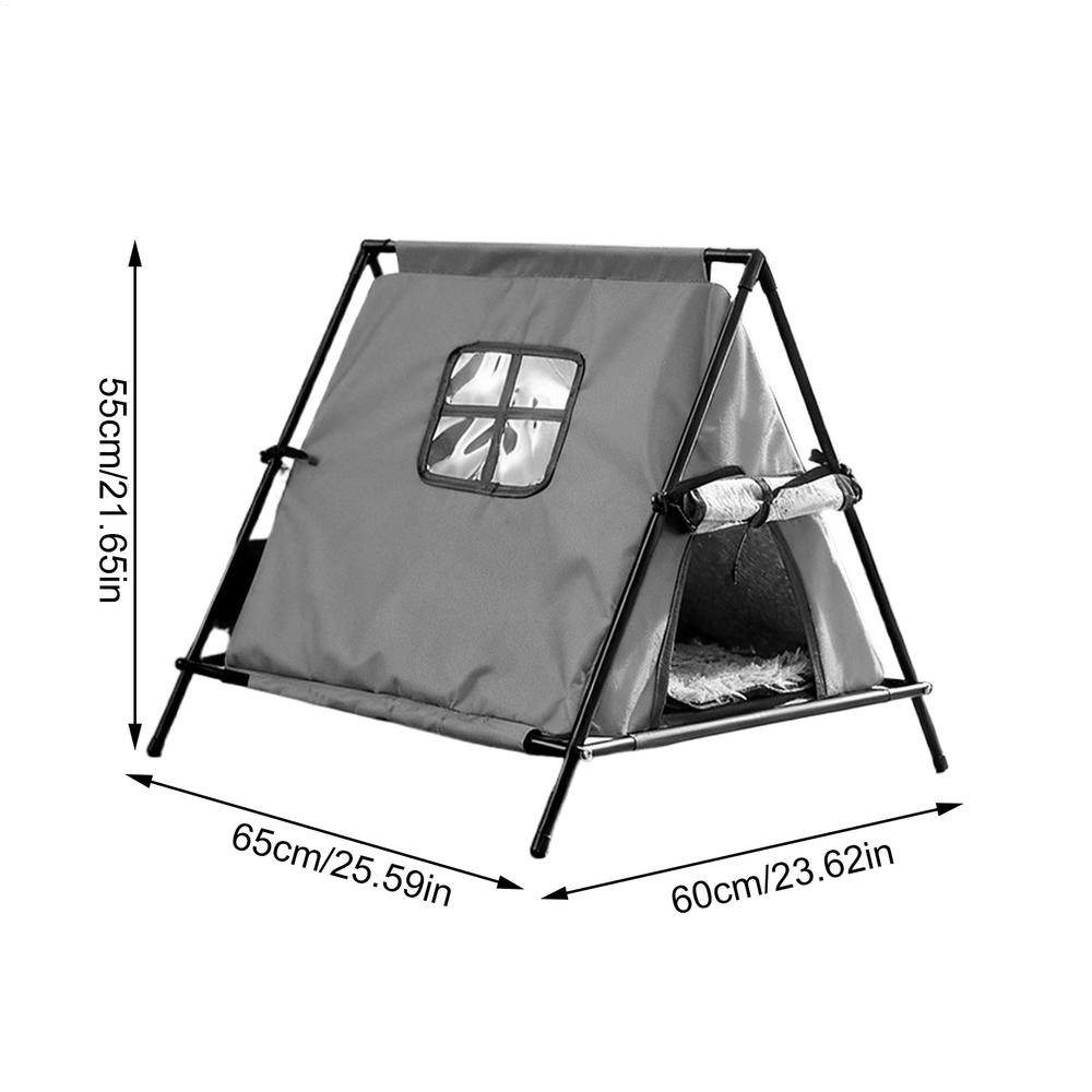 Kitten Outdoor House Waterproof Warm Windproof Winter Triangular Stray Cat Shelter For Patio Balcony Backyard Garden Park 40x44x43cm сірий колір
Kitten Outdoor House Waterproof Warm Windproof Winter Triangular Stray Cat Shelter For Patio Balcony Backyard Garden Park 40x44x43cm сірий колір