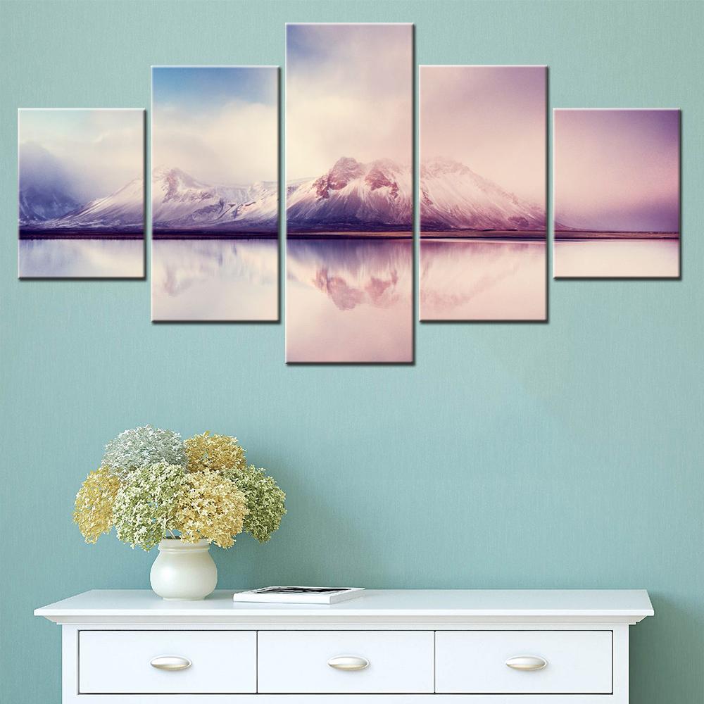 5 Pieces Canvas Wall Arts Poster Painting Nature Mountains Aesthetic Wallpaper Modular Home Decor Picture For Living Room No Frame 20x35cm*2 20x45cm*2 20x55cm*1 No Frame
5 Pieces Canvas Wall Arts Poster Painting Nature Mountains Aesthetic Wallpaper Modular Home Decor Picture For Living Room No Frame 20x35cm*2 20x45cm*2 20x55cm*1 No Frame