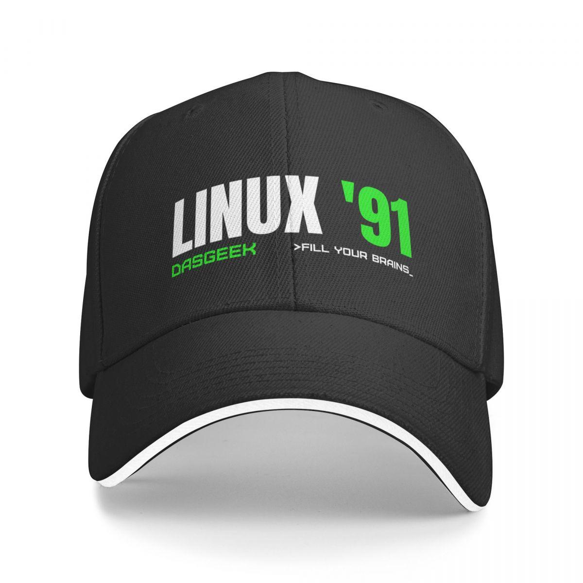 Linux 91 - DasGeek Cap, бейсболка, роскошная мужская шляпа, шляпа с защелкой на спине, женская пляжная мода, мужская
Linux 91 - DasGeek Cap, бейсболка, роскошная мужская шляпа, шляпа с защелкой на спине, женская пляжная мода, мужская