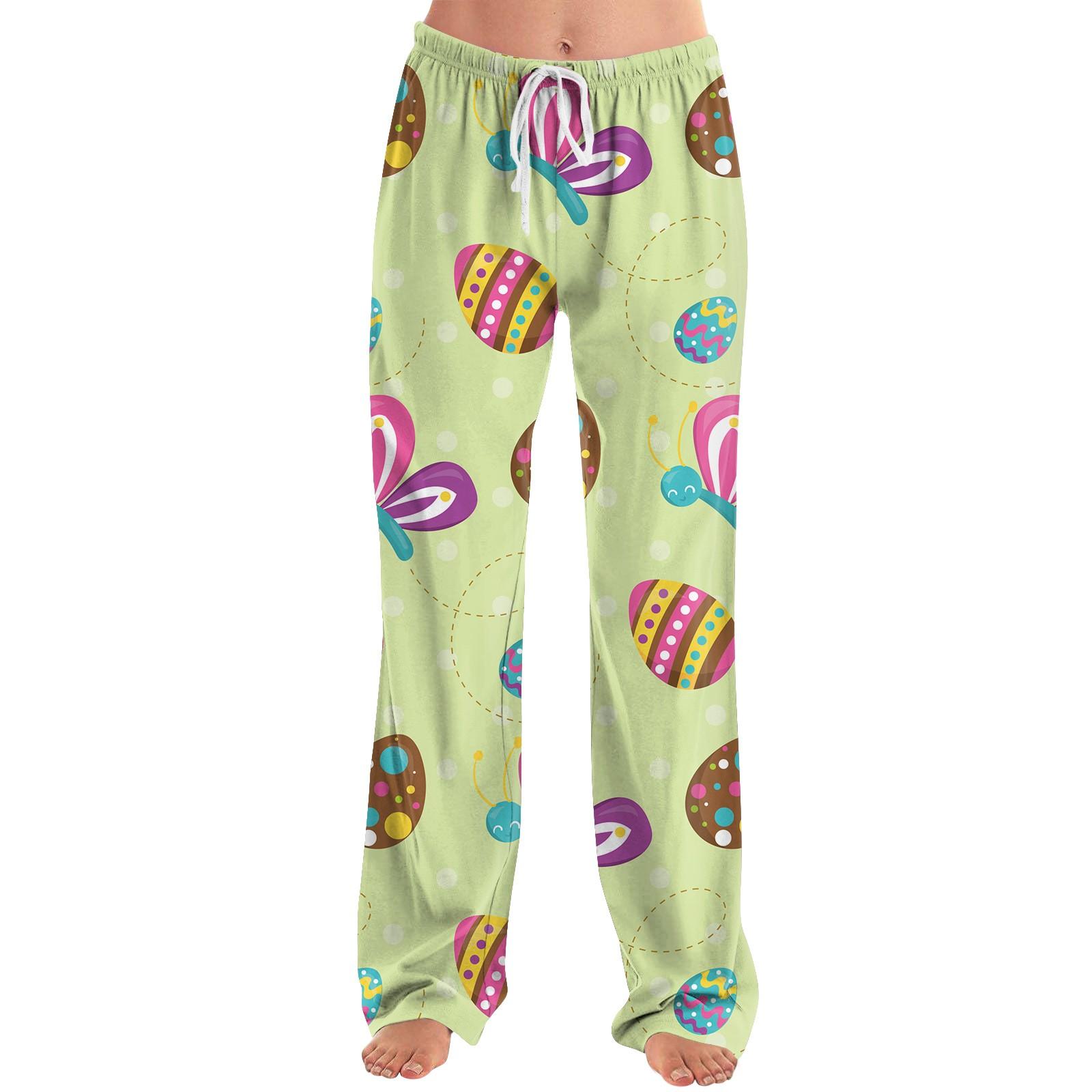 Женские модные свободные повседневные брюки с пасхальным принтом L
Женские модные свободные повседневные брюки с пасхальным принтом L