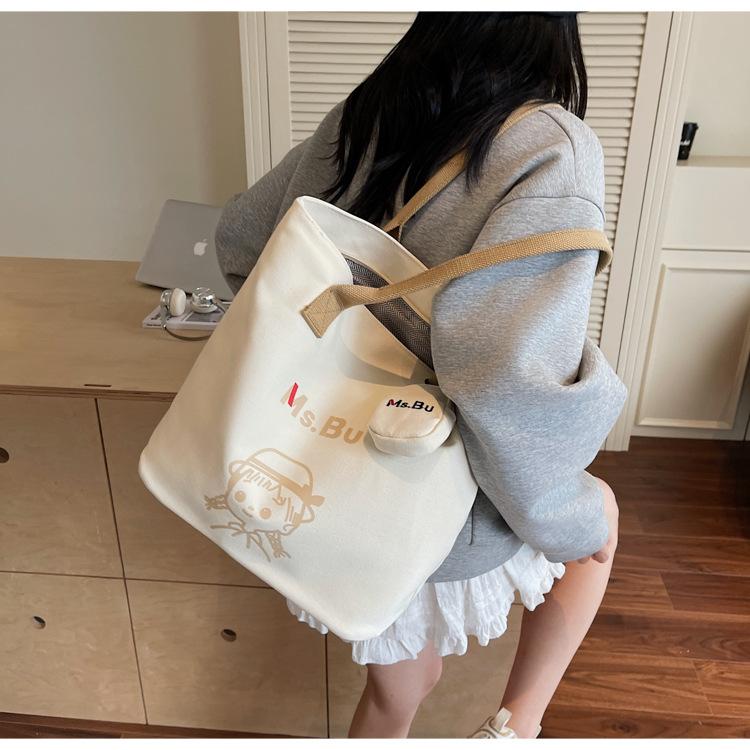 Simple Large-capacity Canvas Bag Women s One-shoulder Handbag Students class Casual Commuting Fashionable Tote 39x16x33 single package хакі
Simple Large-capacity Canvas Bag Women s One-shoulder Handbag Students class Casual Commuting Fashionable Tote 39x16x33 single package хакі