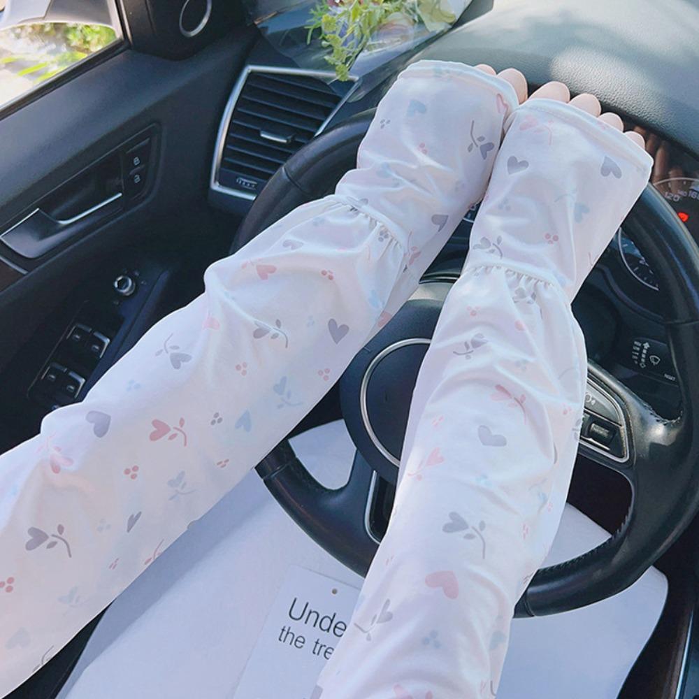 Breathable Arm Sleeves Cooling Material UV Protection Sleeves Outdoor Sports білий
Breathable Arm Sleeves Cooling Material UV Protection Sleeves Outdoor Sports білий