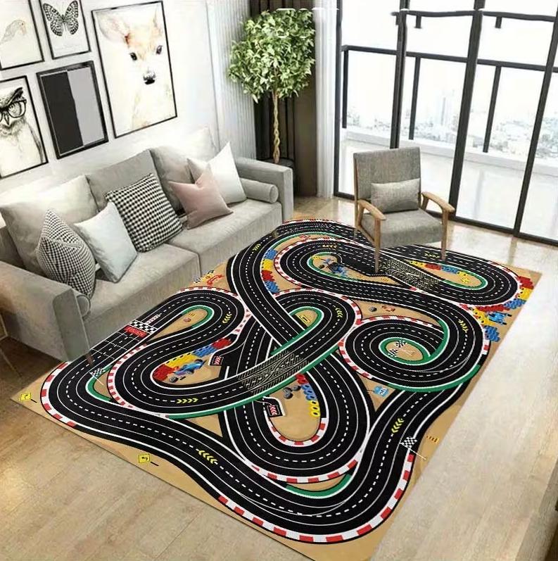 Racing Game Mat Game Path Mat Game City Mat Area Living Room Mat Bedroom Education Mat Game Mat Furniture Home Decoration Mat 40X60cm
Racing Game Mat Game Path Mat Game City Mat Area Living Room Mat Bedroom Education Mat Game Mat Furniture Home Decoration Mat 40X60cm