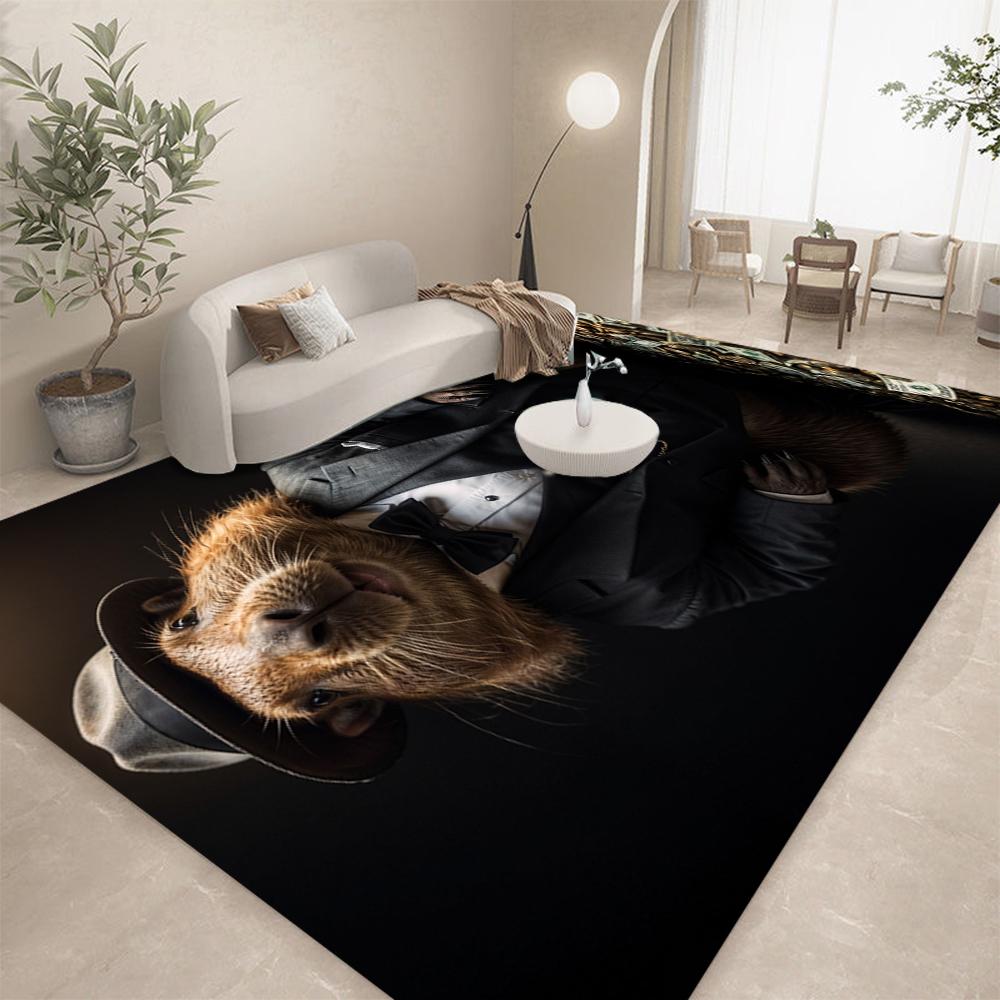 Cute Cartoon Capybara Floor Mat Non-Slip Short Pile Carpet for Bathroom Bedroom Home Decoration Soft Animal Mat 60*90cm
Cute Cartoon Capybara Floor Mat Non-Slip Short Pile Carpet for Bathroom Bedroom Home Decoration Soft Animal Mat 60*90cm