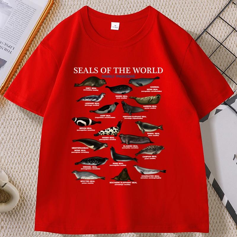 Seal Tshirt Y2k Seals of The World Tshirt 90s Retro Tee Crewneck Animal Tshirt Casual Loose Cotton Short Sleeve Print Clothes XL
Seal Tshirt Y2k Seals of The World Tshirt 90s Retro Tee Crewneck Animal Tshirt Casual Loose Cotton Short Sleeve Print Clothes XL