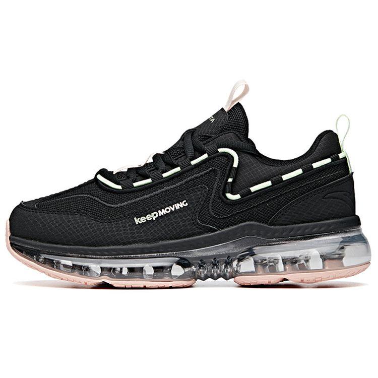 Anta Full-Length Air Cushion Low-Top Running Shoes Women sneaker Black Pink 922035505-4
Anta Full-Length Air Cushion Low-Top Running Shoes Women sneaker Black Pink 922035505-4