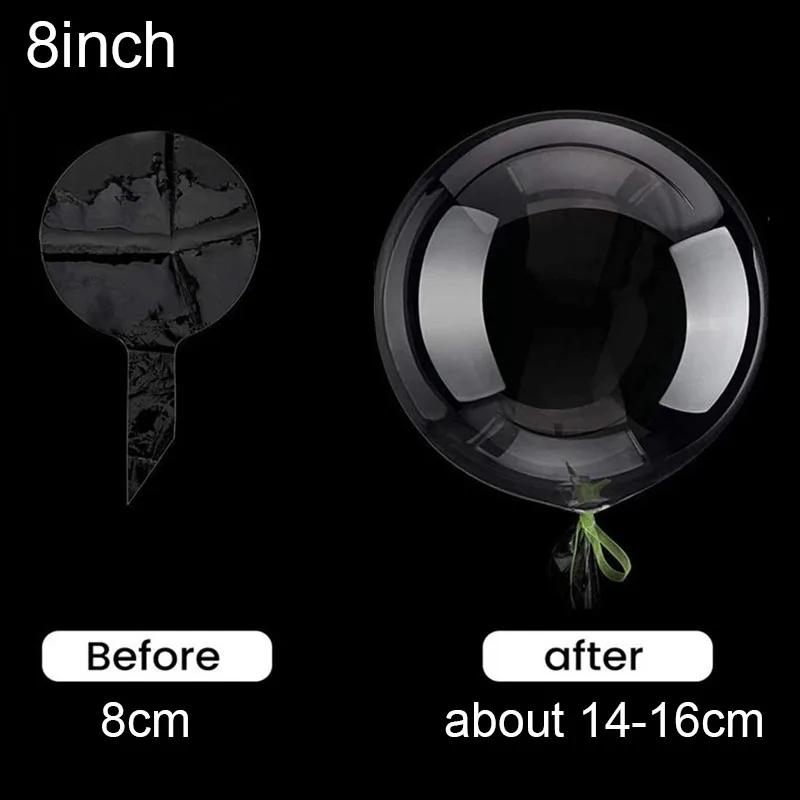 10pcs 8/10/12/16/18/20/24/inch Transparent Bobo Balloon Clear Bubble Balloon For Wedding Birthday Party Decoration Helium Ballon Other
10pcs 8/10/12/16/18/20/24/inch Transparent Bobo Balloon Clear Bubble Balloon For Wedding Birthday Party Decoration Helium Ballon Other