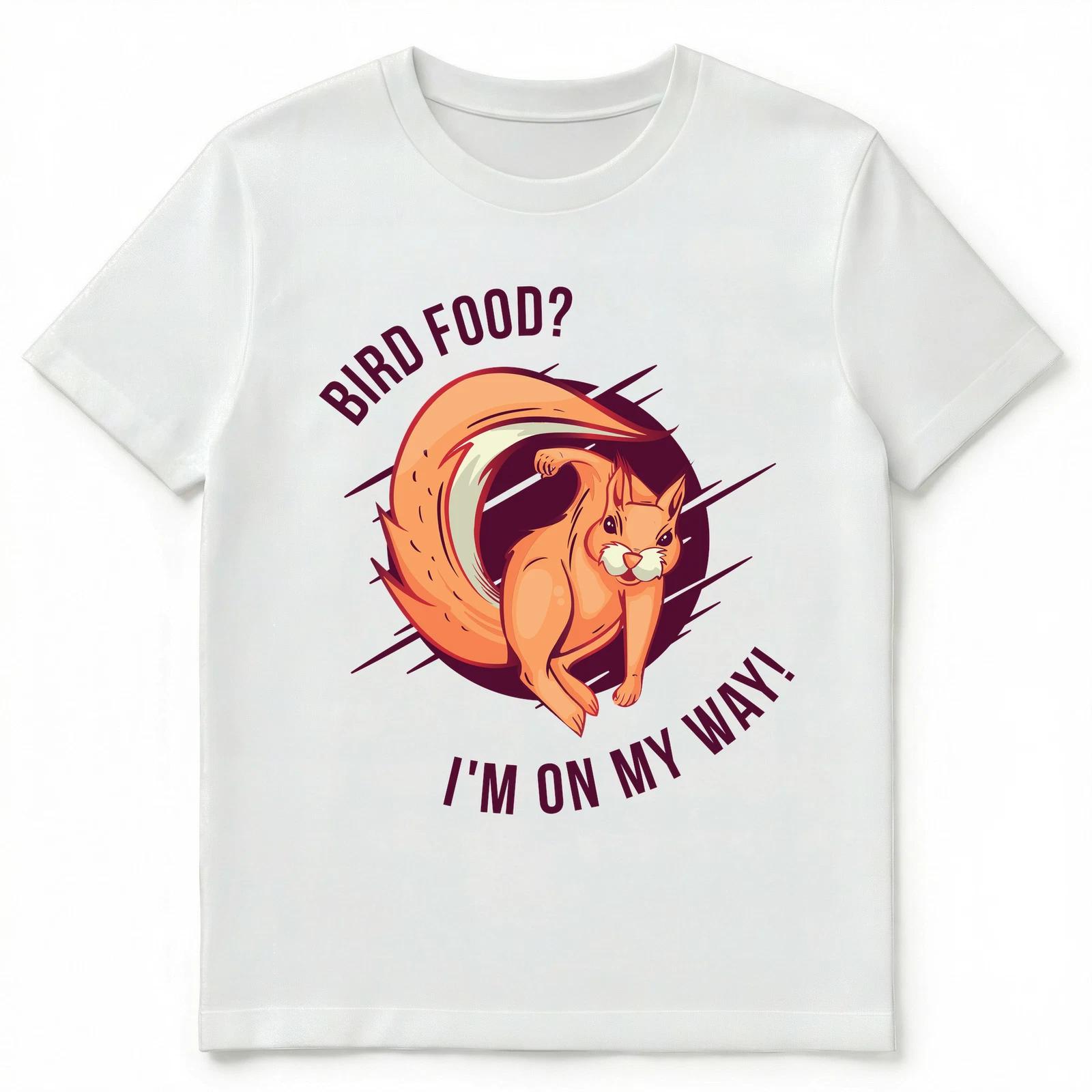 Funny Bird Feeder Raiding Squirrel Themed Unisex T-Shirt 3XL
Funny Bird Feeder Raiding Squirrel Themed Unisex T-Shirt 3XL