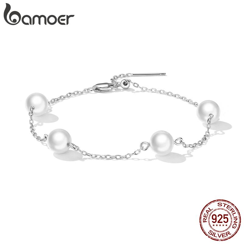 BAMOER Стерлингового Серебра 925 пробы Нежная Ракушка Жемчуг Бусина Женский Браслет Серебряный Регулируемый Браслет Изящные Ювелирные Изделия Свадебный Подарок 925 silver
BAMOER Стерлингового Серебра 925 пробы Нежная Ракушка Жемчуг Бусина Женский Браслет Серебряный Регулируемый Браслет Изящные Ювелирные Изделия Свадебный Подарок 925 silver