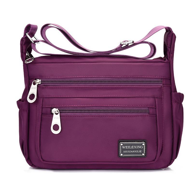 Oxford Women s Crossbody Bag with Multiple Pockets and Zippers Available In Two Sizes L(31*9.5*22cm)
Oxford Women s Crossbody Bag with Multiple Pockets and Zippers Available In Two Sizes L(31*9.5*22cm)