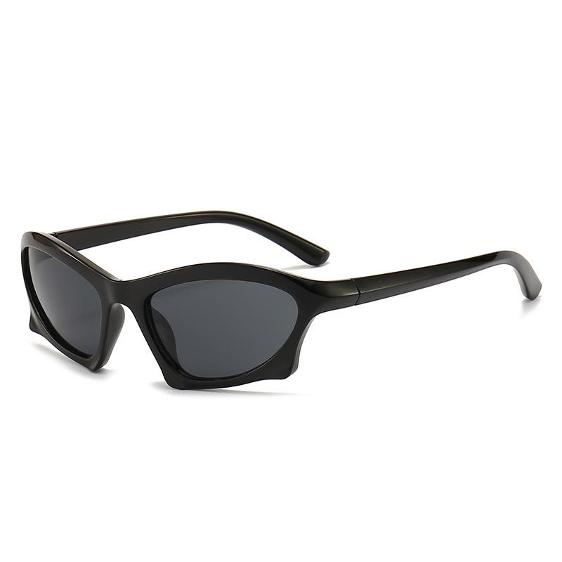 Fashion Vintage Women Sunglasses Y2K Outdoor Cycling Men Sun Glasses Designer Special-shaped Shades Beach Vacation Accessory As picture чорний
Fashion Vintage Women Sunglasses Y2K Outdoor Cycling Men Sun Glasses Designer Special-shaped Shades Beach Vacation Accessory As picture чорний