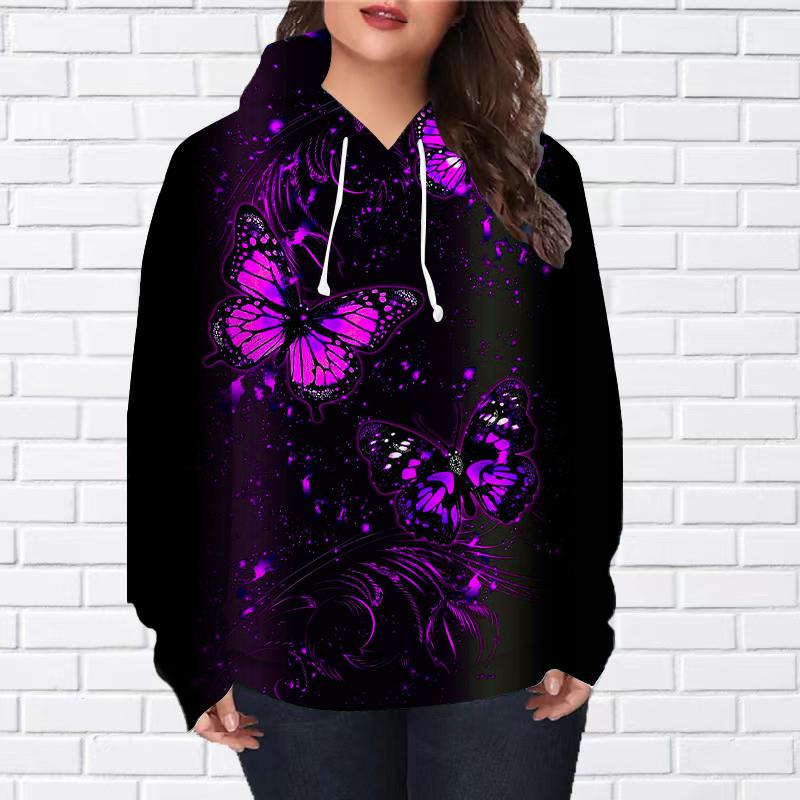 Женская мода Зеленый принт бабочки свободные толстовки с капюшоном блузка свитшот повседневный длинный рукав пуловер топы 4XL фиолетовый
Женская мода Зеленый принт бабочки свободные толстовки с капюшоном блузка свитшот повседневный длинный рукав пуловер топы 4XL фиолетовый