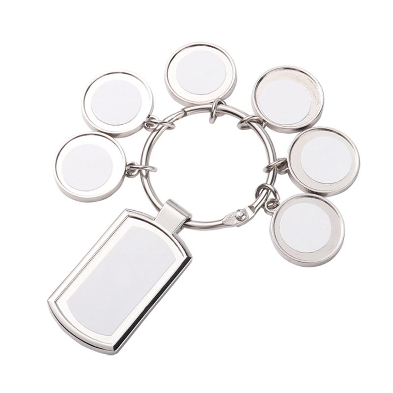 6 Circles Sublimation Blank Keychain with for Key Ring Heat Transfer Keychain for Christmas Valentine Graduation Day Pre 1
6 Circles Sublimation Blank Keychain with for Key Ring Heat Transfer Keychain for Christmas Valentine Graduation Day Pre 1