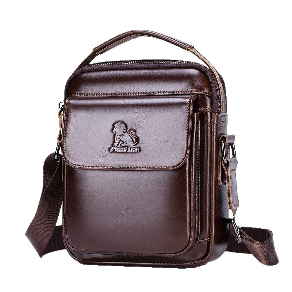 Men s Genuine Leather Shoulder Bag Luxury Brand Designer Crossbody Messenger Bag Casual Travel Handbag Large Capacity темно-коричневого
Men s Genuine Leather Shoulder Bag Luxury Brand Designer Crossbody Messenger Bag Casual Travel Handbag Large Capacity темно-коричневого