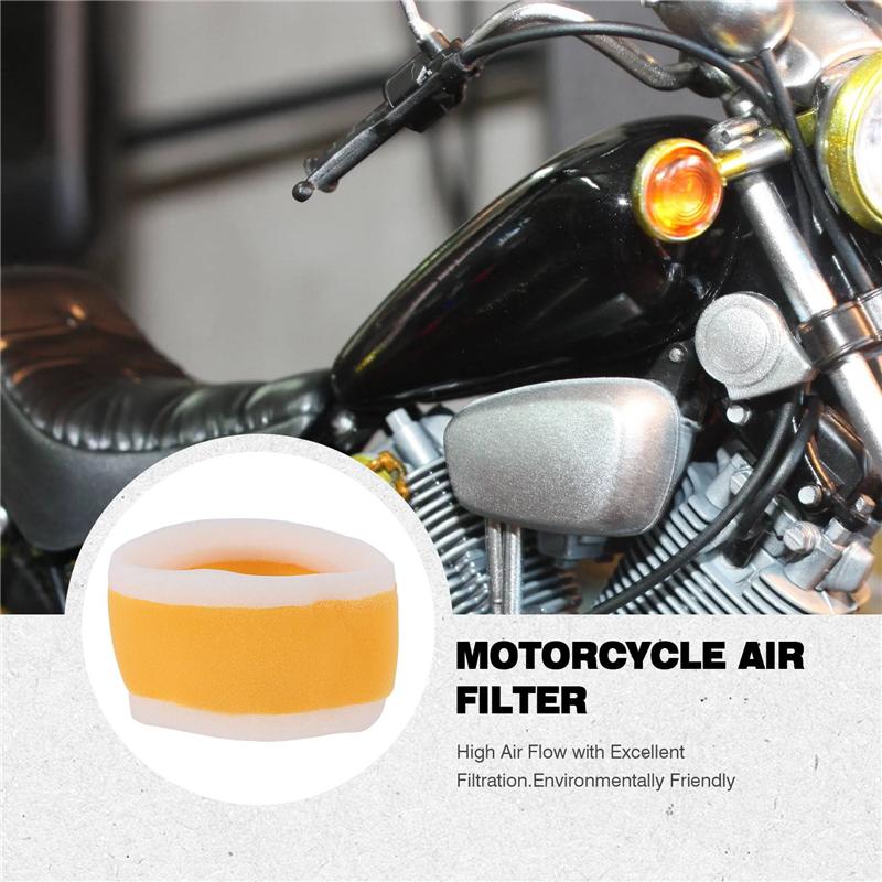 AU63-Motorcycle Air Filter Foam Cleaner For Yamaha XV 125 XV250 Virgo 250 V-Star 250 1988-2015 Yellow white
AU63-Motorcycle Air Filter Foam Cleaner For Yamaha XV 125 XV250 Virgo 250 V-Star 250 1988-2015 Yellow white