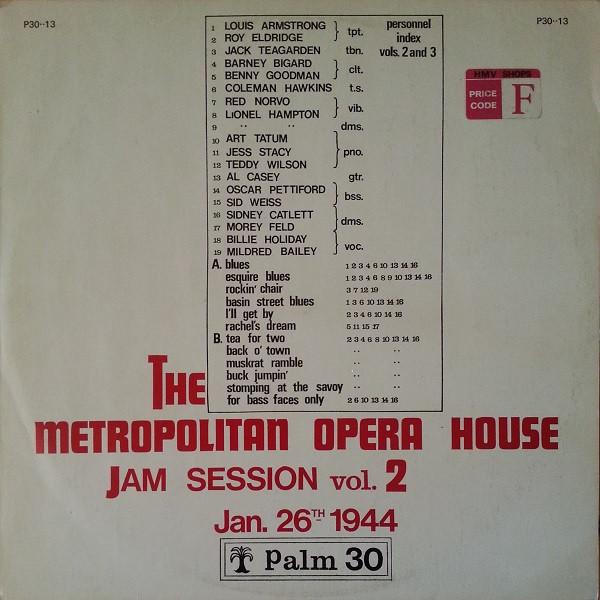 LP Record VARIOUS - Vol. 2 - The Metropolitan Opera Hou P3013 Palm 30 1971 Italy Jazz Used
LP Record VARIOUS - Vol. 2 - The Metropolitan Opera Hou P3013 Palm 30 1971 Italy Jazz Used