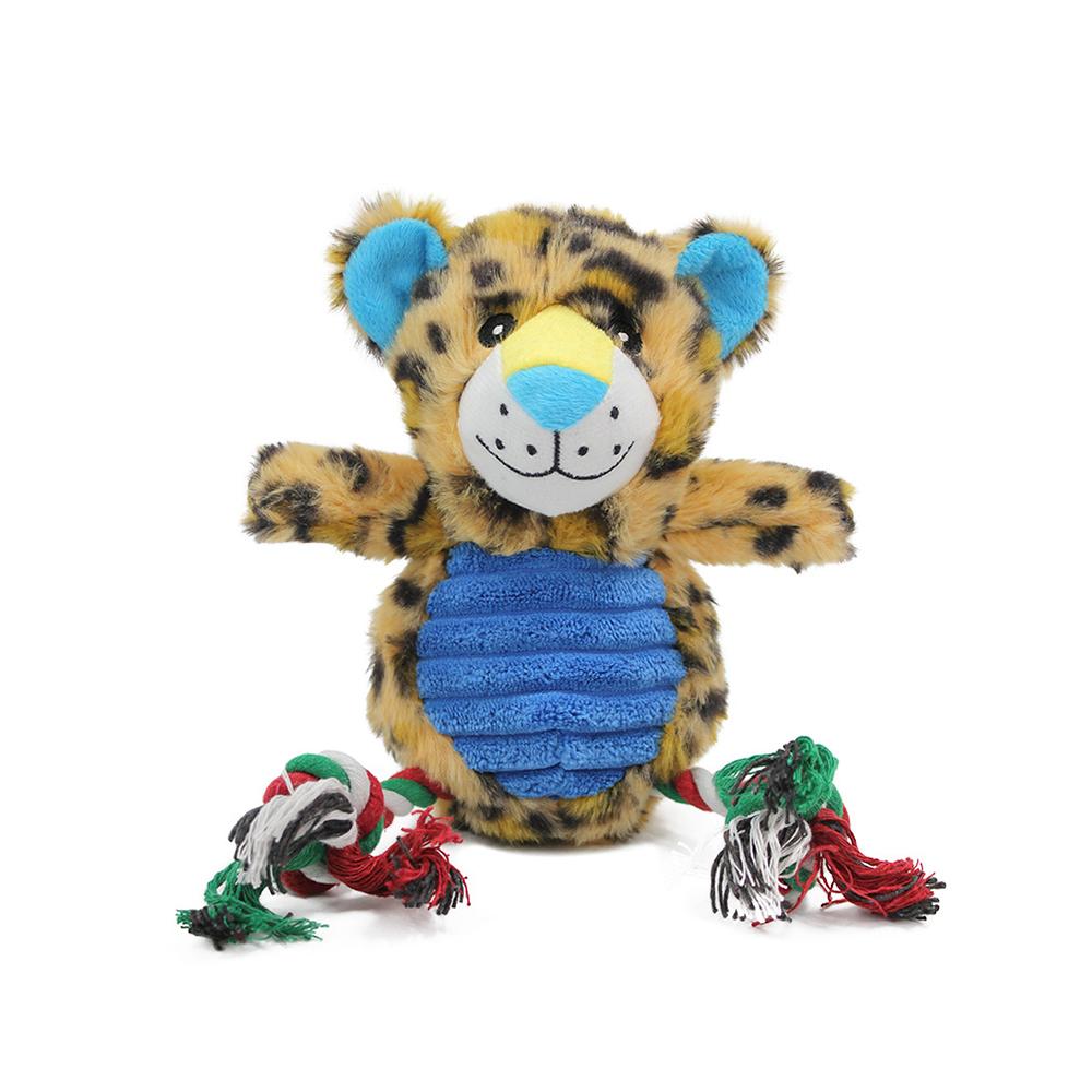 Simulation Leopards Tigers Cotton Rope Knot Dog Toy Plush Giraffe Squeak Pet Toy леопардовий
Simulation Leopards Tigers Cotton Rope Knot Dog Toy Plush Giraffe Squeak Pet Toy леопардовий