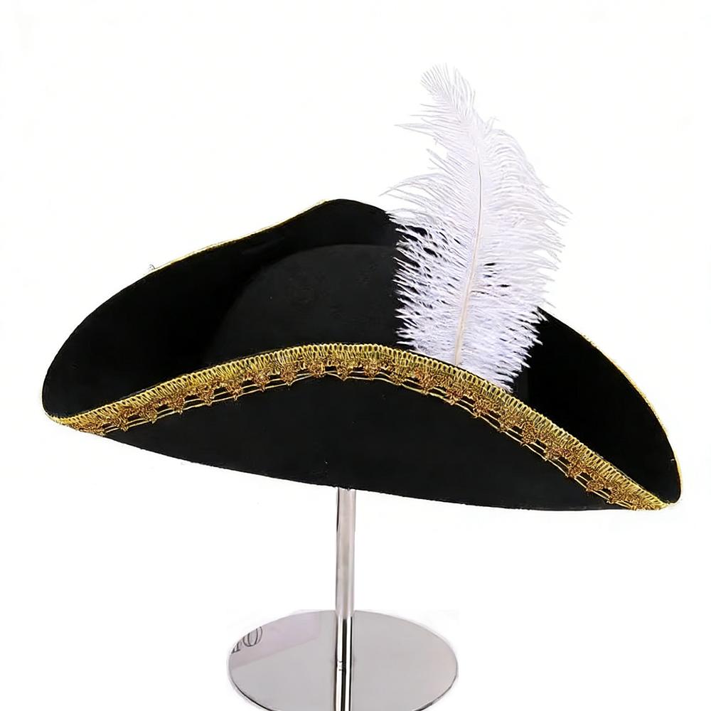 Feathers Pirate Cap Colorful Pirate Hat Party Costume Hat Creative Retro Cosplay Hat For Carnival Cosplay Costume Event чёрный
Feathers Pirate Cap Colorful Pirate Hat Party Costume Hat Creative Retro Cosplay Hat For Carnival Cosplay Costume Event чёрный