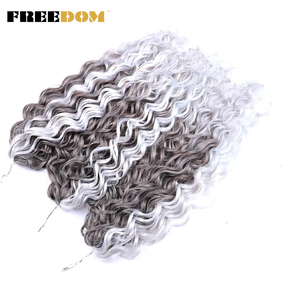 FREEDOM Synthetic Hair Water Wave Braid Hair Twist Crochet Hair Ombre Pink Ginger Curly Wave Braiding Hair Extension Cosplay (as the picture,20inches)
FREEDOM Synthetic Hair Water Wave Braid Hair Twist Crochet Hair Ombre Pink Ginger Curly Wave Braiding Hair Extension Cosplay (as the picture,20inches)