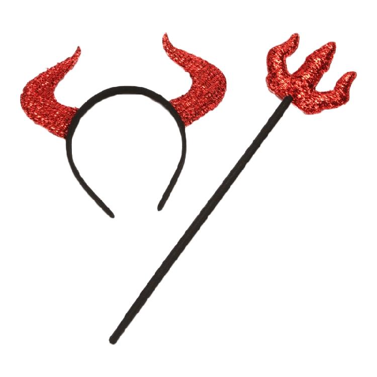 Kawaii Halloween Horns Headband Fork Set Headwear for Costume Party Festival Toy 1
Kawaii Halloween Horns Headband Fork Set Headwear for Costume Party Festival Toy 1