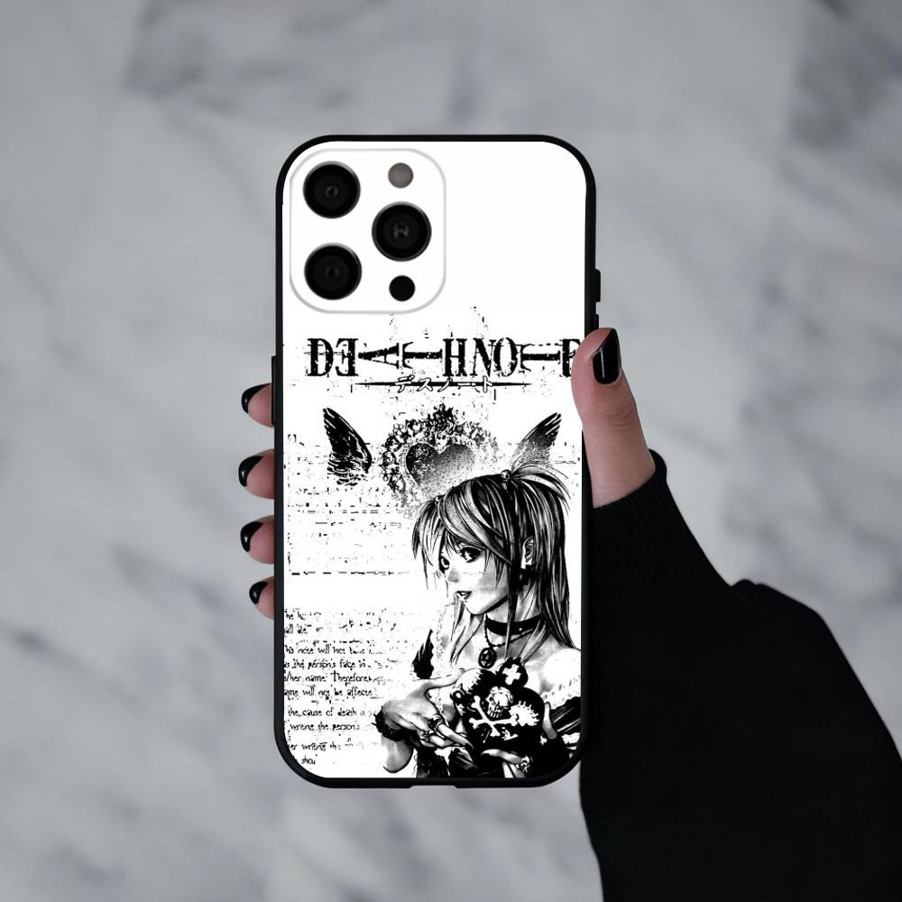M-Misa D-Death N-Note Phone Case Silicone Soft For IPhone 17pro 16 15 14 13 12 11 X XR Plus Pro Max Plus iPhone14Pro
M-Misa D-Death N-Note Phone Case Silicone Soft For IPhone 17pro 16 15 14 13 12 11 X XR Plus Pro Max Plus iPhone14Pro