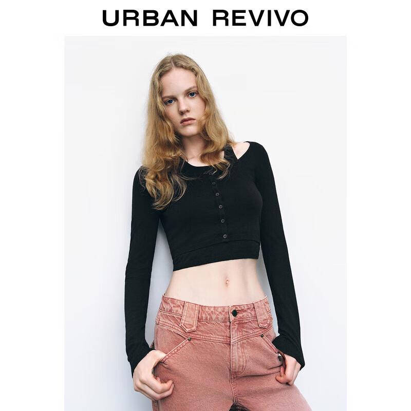 UR Women s Faux Two-Piece Long Sleeve Knit Top M
UR Women s Faux Two-Piece Long Sleeve Knit Top M