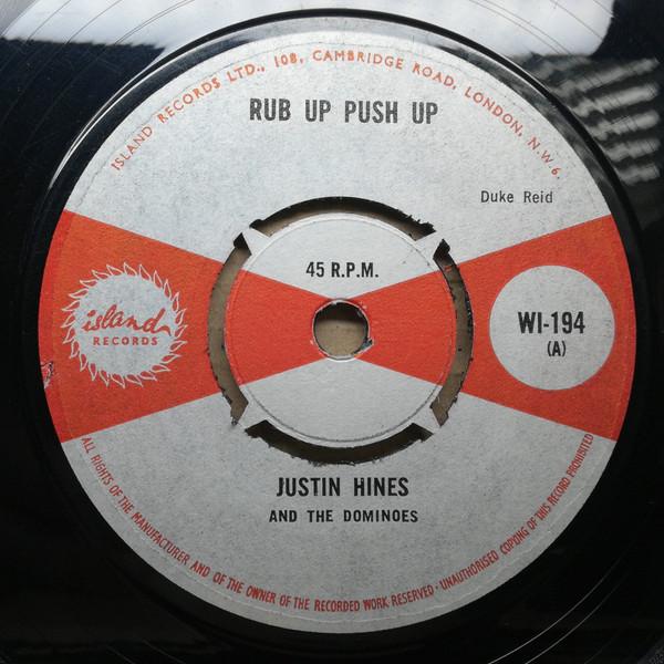 7-дюймовая пластинка JUSTIN HINDS & THE DOMINOES - Rub Up Push Up WI194 Island Records 1965 UK Reggae, Ská & Dub Used
7-дюймовая пластинка JUSTIN HINDS & THE DOMINOES - Rub Up Push Up WI194 Island Records 1965 UK Reggae, Ská & Dub Used