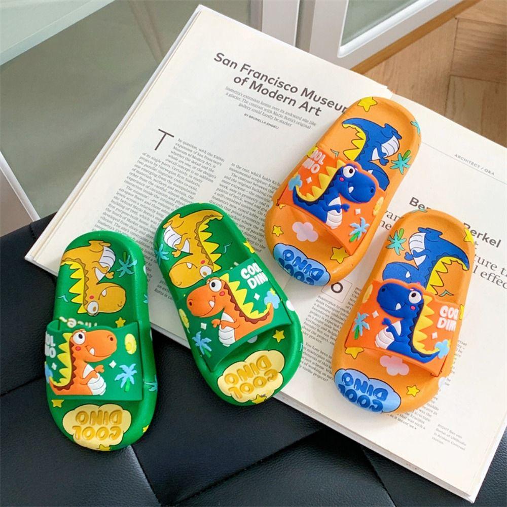 Cartoon Cute Dinosaur Slippers Anti Slip Children s Bathroom Sandals Bedroom EUR28-29 зелений
Cartoon Cute Dinosaur Slippers Anti Slip Children s Bathroom Sandals Bedroom EUR28-29 зелений