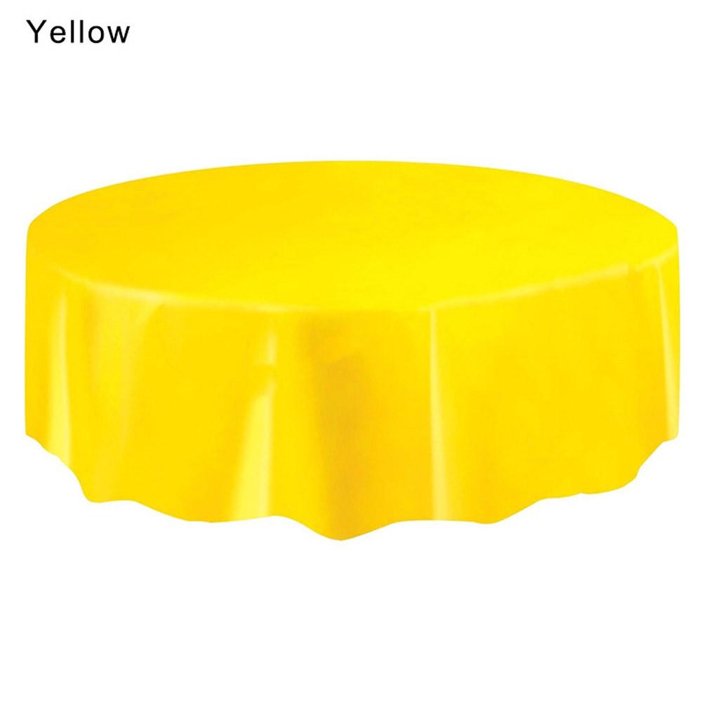 Large Plastic Circular Table Cover Cloth Wipe Clean Party Tablecloth Covers жовтий
Large Plastic Circular Table Cover Cloth Wipe Clean Party Tablecloth Covers жовтий