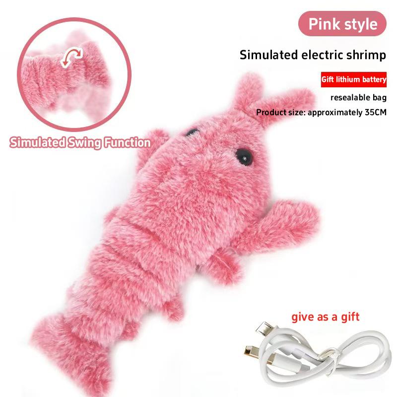 Latest Plush Electric Lobster Cat Toys Movable Artificial Lobster Teasing Cat Dogs Plaything Usb Rechargeable Cat Interaction Pet Supplies
Latest Plush Electric Lobster Cat Toys Movable Artificial Lobster Teasing Cat Dogs Plaything Usb Rechargeable Cat Interaction Pet Supplies