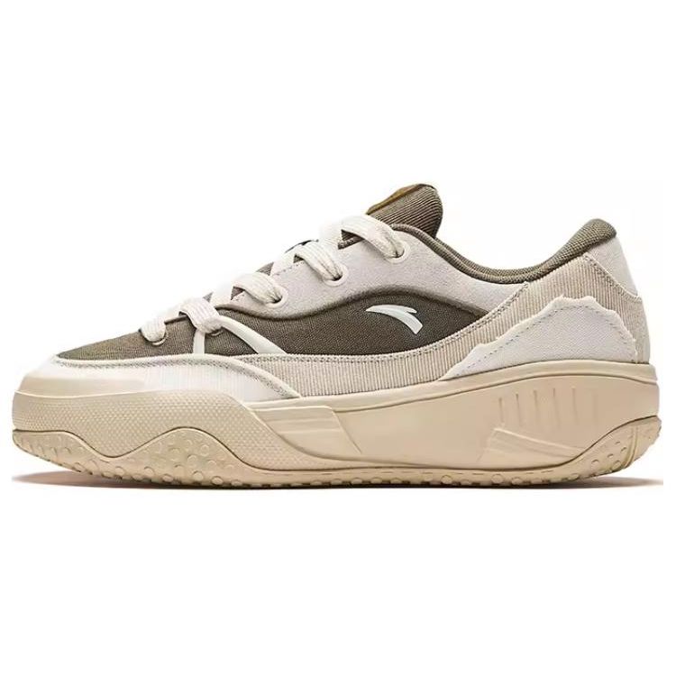 Anta Cookies Shoes Wear-Resistant Breathable Low-Top Skate Shoes Men sneaker Beige 912418072-2 42
Anta Cookies Shoes Wear-Resistant Breathable Low-Top Skate Shoes Men sneaker Beige 912418072-2 42
