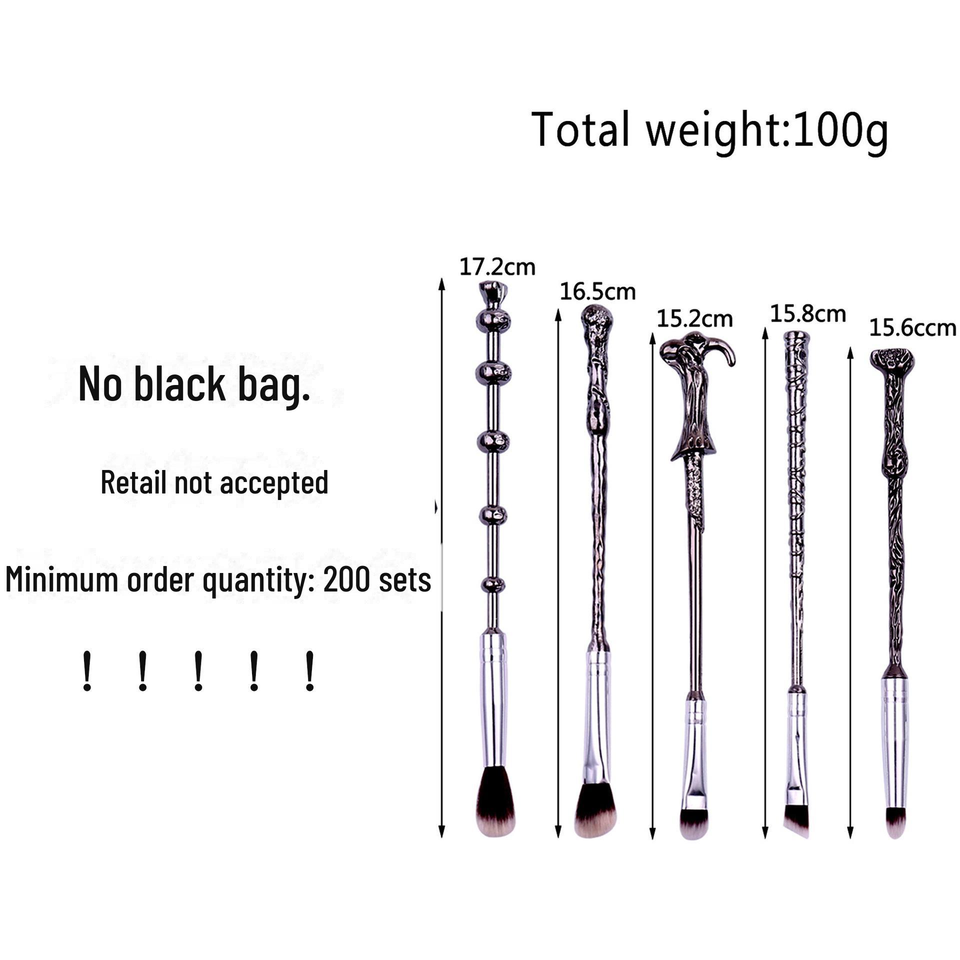 Кисти для макияжа «Волшебная палочка Гарри Поттера»: Серия Гермиона и Дамблдор
Кисти для макияжа «Волшебная палочка Гарри Поттера»: Серия Гермиона и Дамблдор