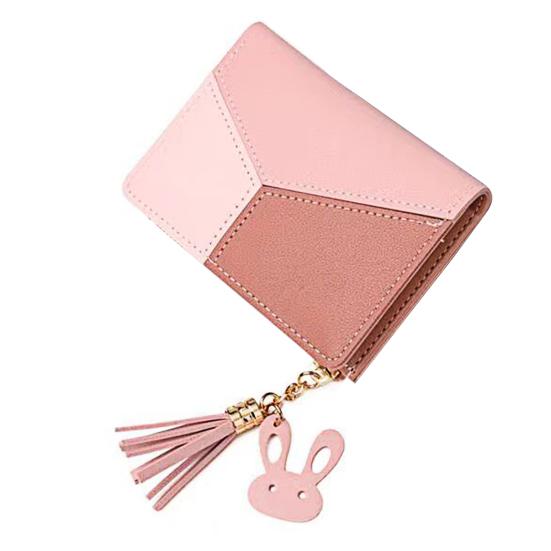 Zipper Closure Compartment Leather Tassel Color Block Card Holder Short Wallet Card Coin Purse Handbag Bag
Zipper Closure Compartment Leather Tassel Color Block Card Holder Short Wallet Card Coin Purse Handbag Bag