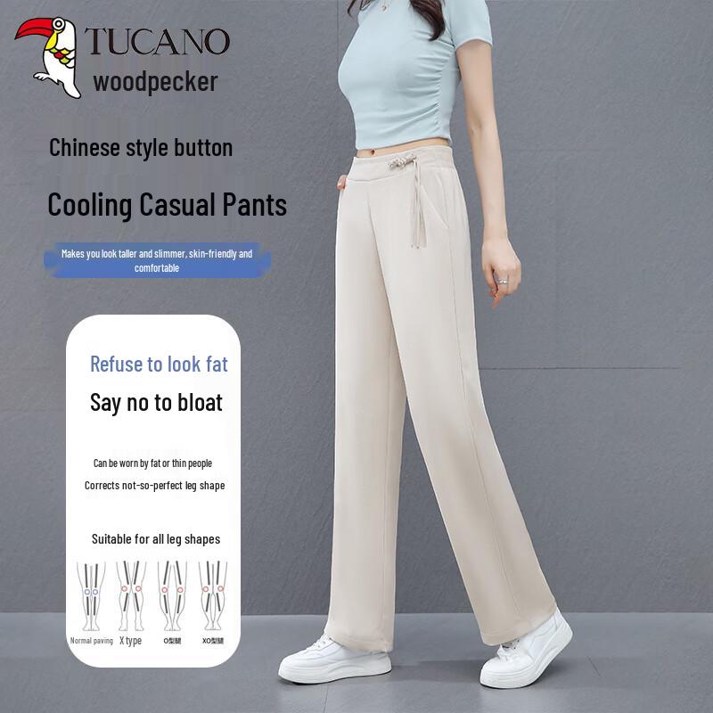 Women s New Chinese Style Cool High-Waist Straight Leg Casual Pants M
Women s New Chinese Style Cool High-Waist Straight Leg Casual Pants M