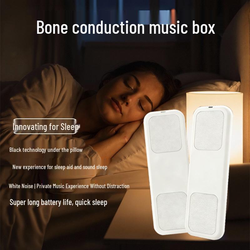 GCD2 Black Technology Bone Conduction Bluetooth Sleep Earbuds - Non-In-Ear, Auto-Reconnect, Ultra-Long Battery Life Bone Conduction Bluetooth Speaker білий
GCD2 Black Technology Bone Conduction Bluetooth Sleep Earbuds - Non-In-Ear, Auto-Reconnect, Ultra-Long Battery Life Bone Conduction Bluetooth Speaker білий