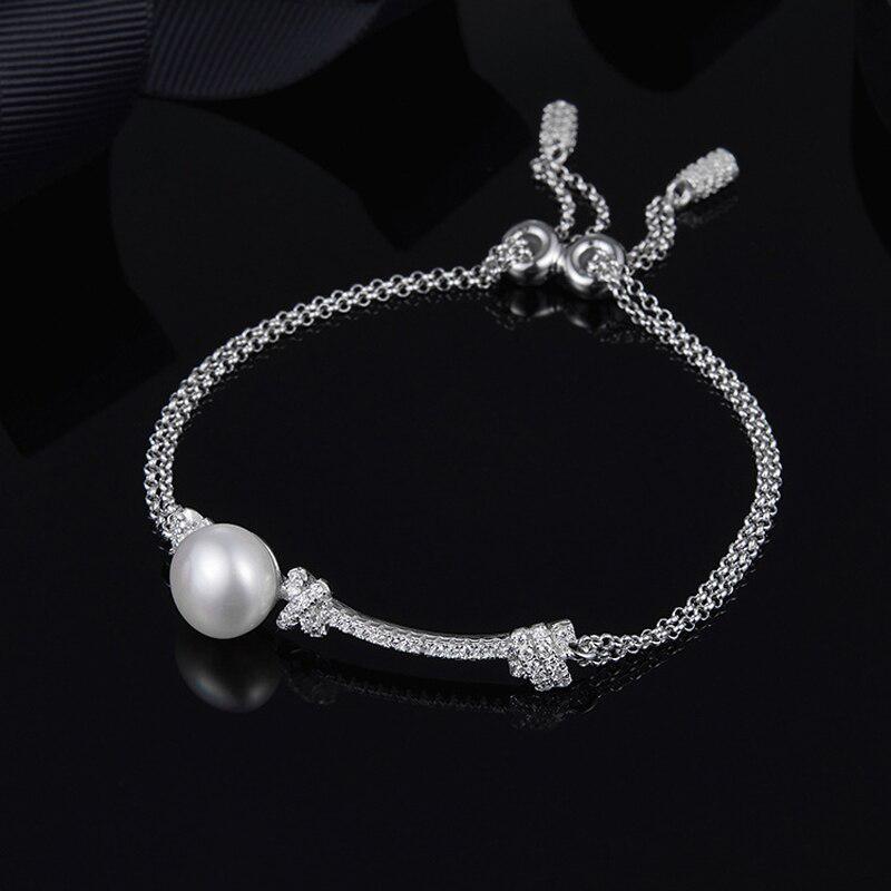 S925 Sterling Silver Micro -Set Crystal Diamond Rope Knot Pearl Bracelet Women Fashion Temperament Luxury Brand Monaco Jewelry
S925 Sterling Silver Micro -Set Crystal Diamond Rope Knot Pearl Bracelet Women Fashion Temperament Luxury Brand Monaco Jewelry