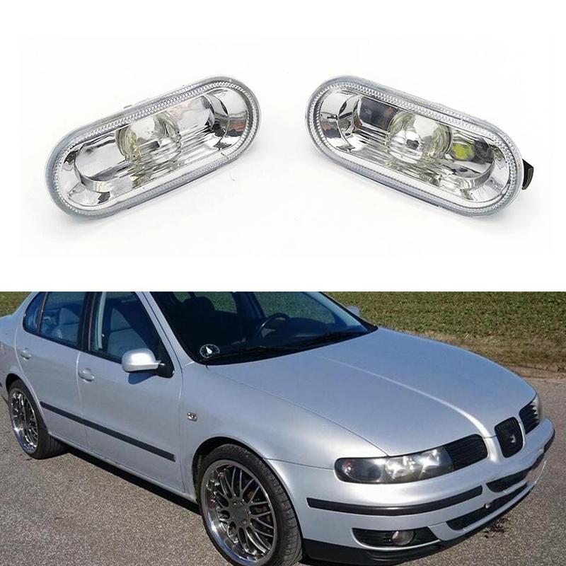 2 шт. Для SEAT Toledo 1999 2000 2001 2002 2003 2004 Автомобільний стайлінг Бічний габаритний вогонь Поворотник Лампа Повторювач
2 шт. Для SEAT Toledo 1999 2000 2001 2002 2003 2004 Автомобільний стайлінг Бічний габаритний вогонь Поворотник Лампа Повторювач
