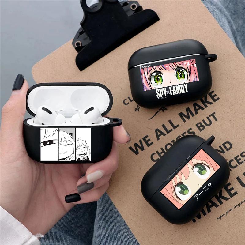 Мягкий черный силиконовый чехол для Apple Airpods Pro 3 2 1, японское аниме Spy X, семейный Bluetooth, беспроводной чехол для наушников, чехлы для Airpod
Мягкий черный силиконовый чехол для Apple Airpods Pro 3 2 1, японское аниме Spy X, семейный Bluetooth, беспроводной чехол для наушников, чехлы для Airpod