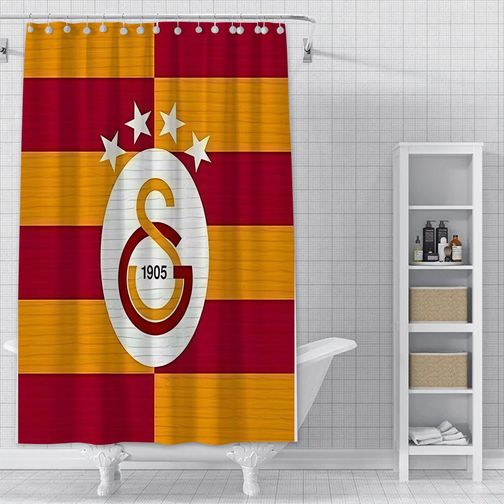 G-Galatasaray Shower Curtain Waterproof Polyester Fabric Paint Colorful Bath Curtains Home Bathroom Decor Curtain With Hook YL90x180cm
G-Galatasaray Shower Curtain Waterproof Polyester Fabric Paint Colorful Bath Curtains Home Bathroom Decor Curtain With Hook YL90x180cm