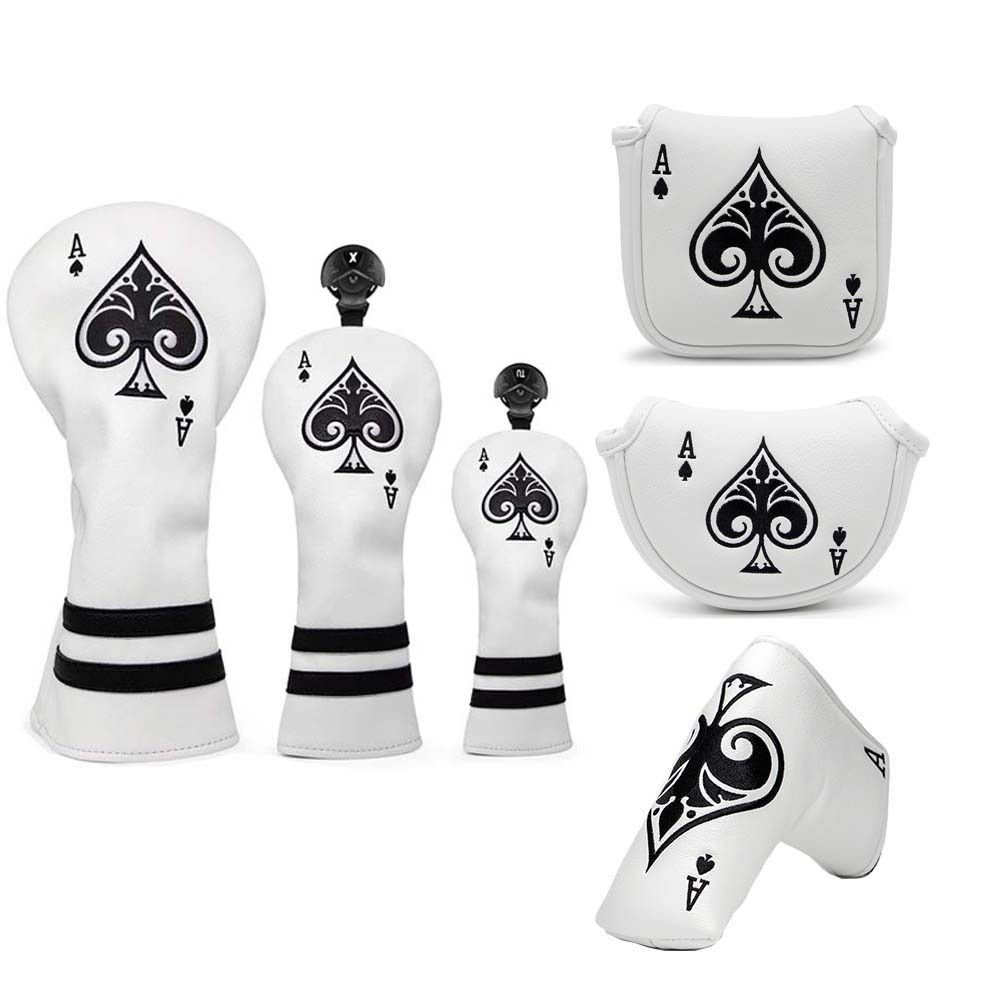 Cover Hybrid Cover Spade A Golf Headcover Golf Putter Cover Golf Club Headcover Golf Head Cover
Cover Hybrid Cover Spade A Golf Headcover Golf Putter Cover Golf Club Headcover Golf Head Cover