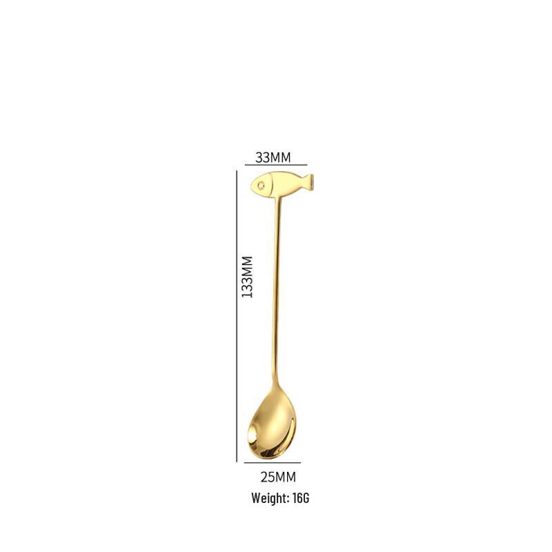Abay Fish-shaped Stainless Steel Spoon Set
Abay Fish-shaped Stainless Steel Spoon Set