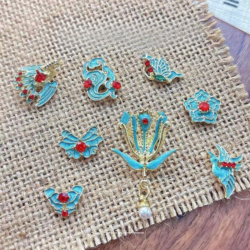 8pcs Creative Retro Fashion Nail Art Charms Chinese Style Flower Phoenix Peacock Butterfly Shape Design Charm Nail Art Decoratio 8pcs
8pcs Creative Retro Fashion Nail Art Charms Chinese Style Flower Phoenix Peacock Butterfly Shape Design Charm Nail Art Decoratio 8pcs