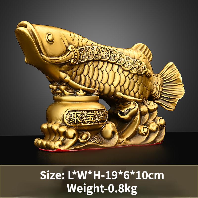 Фэншуй Чистая Медная Рыба Орнамент Золотой Дракон Рыба Сокровище Чаша Гостиная Офисный Стол Талисман Богатства Украшение
Фэншуй Чистая Медная Рыба Орнамент Золотой Дракон Рыба Сокровище Чаша Гостиная Офисный Стол Талисман Богатства Украшение