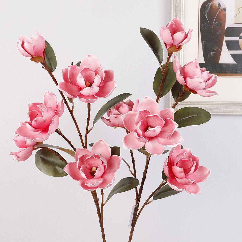 Floral Art Simulation Big Magnolia Real Touch Fake Flower Home Office Decor помаранчевий
Floral Art Simulation Big Magnolia Real Touch Fake Flower Home Office Decor помаранчевий