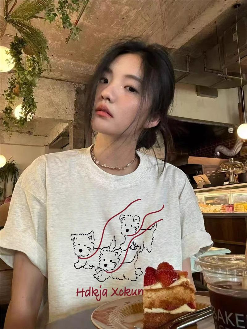2025 Summer Women s Heavyweight Cotton Short Sleeve T-Shirt - American Style, Loose Fit M светло-синий
2025 Summer Women s Heavyweight Cotton Short Sleeve T-Shirt - American Style, Loose Fit M светло-синий